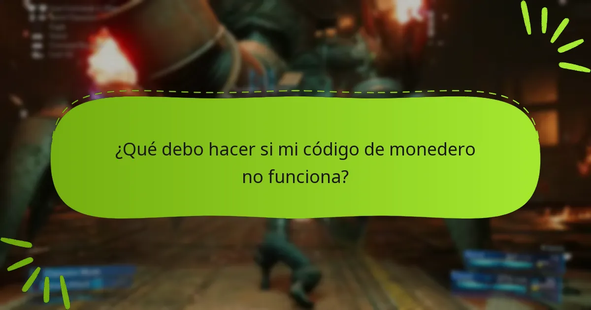 ¿Cómo puedo solucionar problemas con el canje de códigos de monedero?